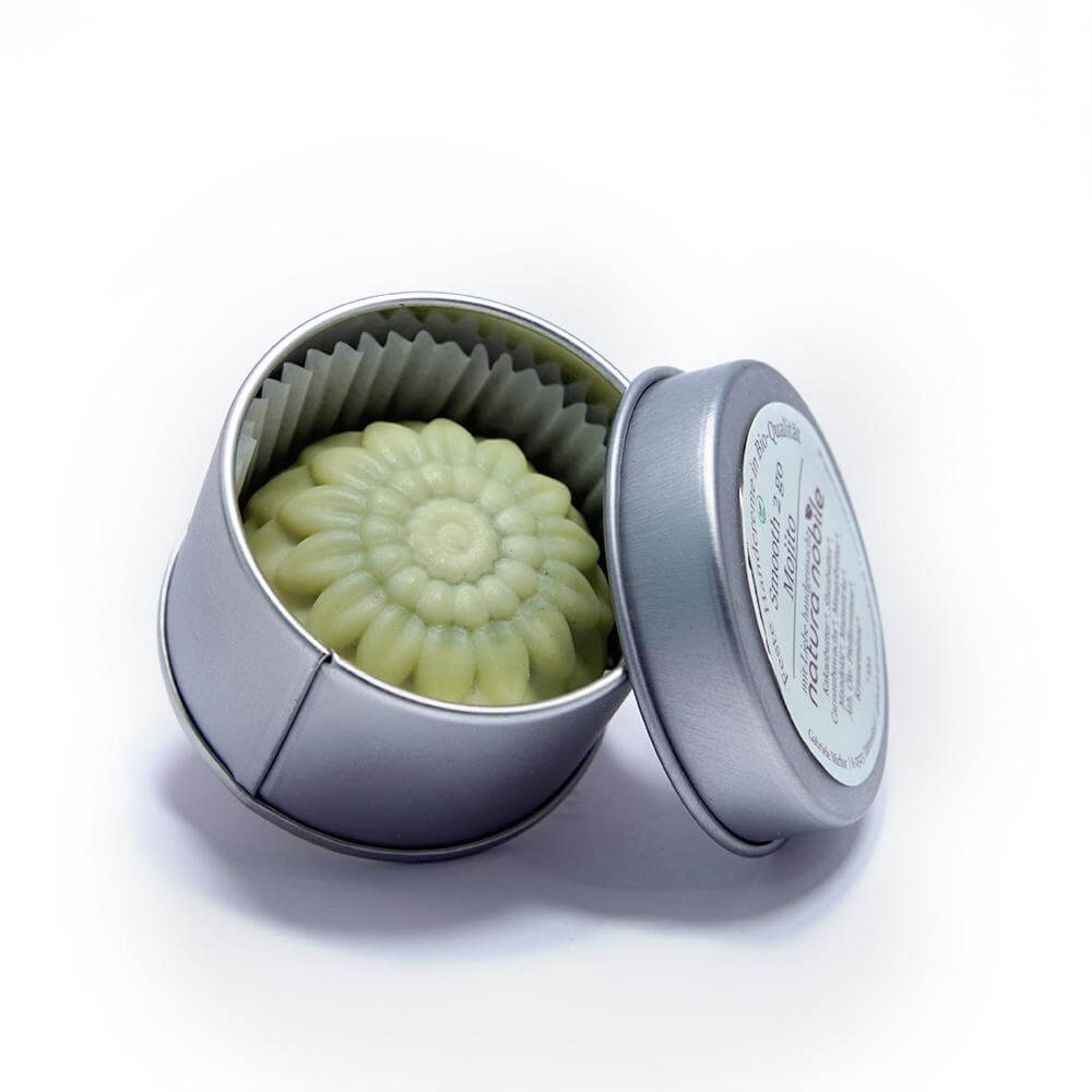 feste Handcreme im Döschen