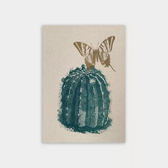 Grußkarte Kaktus | Risodruck