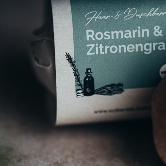 Haar- & Duschbarren Rosmarin & Zitronengras