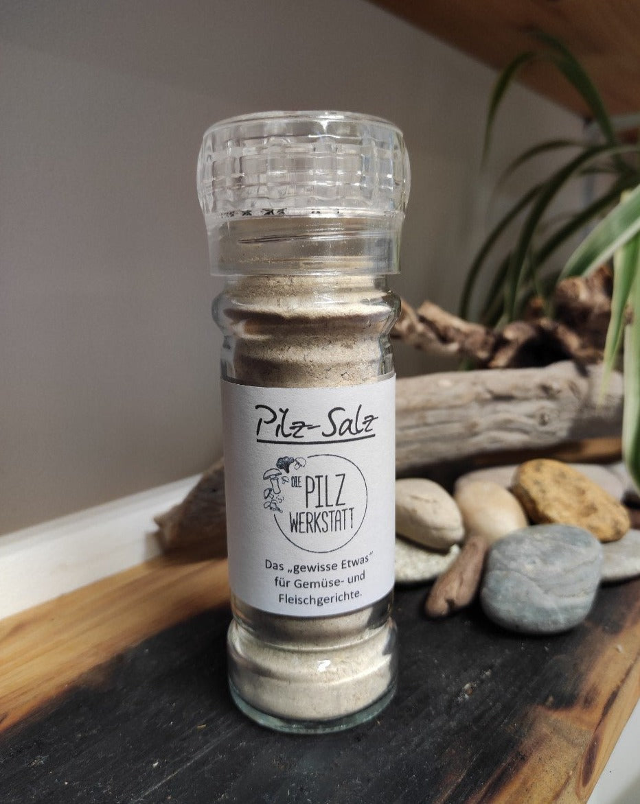 Pilz-Salz in der Mühle