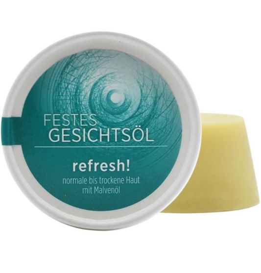 refresh! | festes Gesichtsöl | für trockene Haut